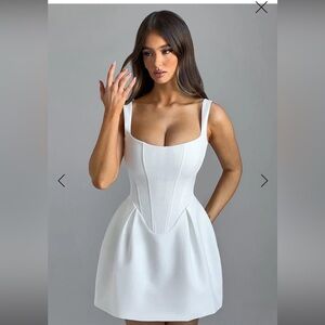 NWT Babyboo Janiyah Mini Dress in Ivory